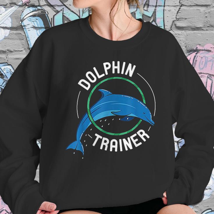 Dolphin Trainer Animal Tamer Gift Marine Mammal Trainer Sweatshirt Gifts for Her