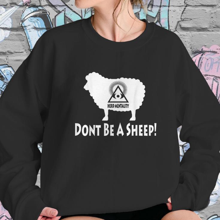 Dont Be A Sheep Illuminati Sweatshirt Gifts for Her