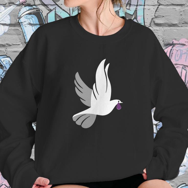 Dove Shedding A Purple TearShirt Sweatshirt Gifts for Her