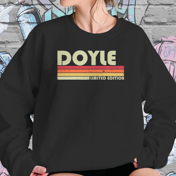 Doyle Surname Funny Retro Vintage 80S 90S Birthday Reunion Sweatshirt Gifts for Her