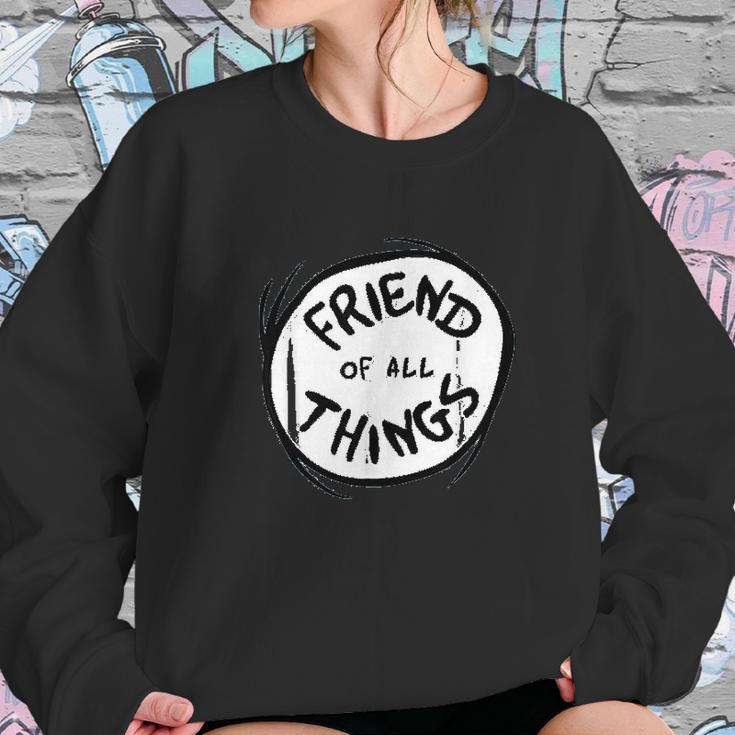 Dr Seuss Friend Of All Things Emblem Color Option Sweatshirt Gifts for Her