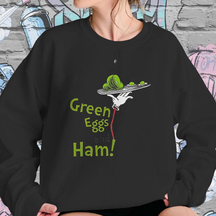 Dr Seuss Green Eggs And Ham Title Sweatshirt Gifts for Her