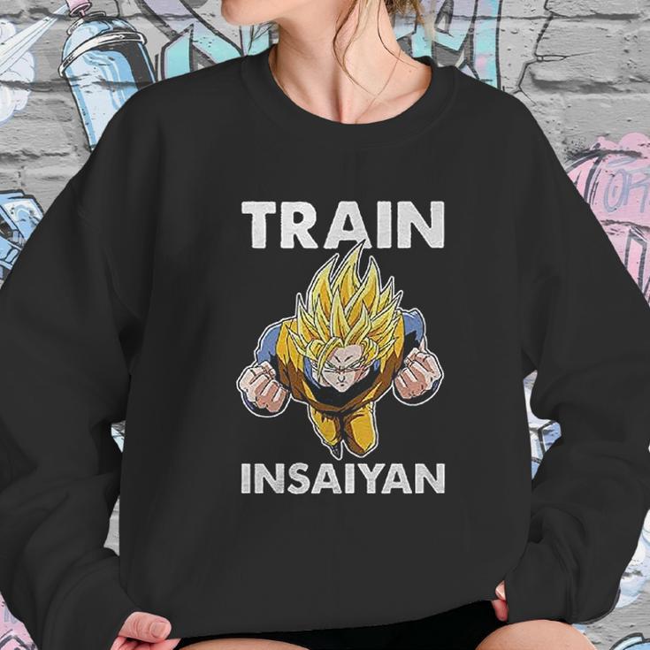 Dragon Ball Z Goku Train Insaiyan Sweatshirt Gifts for Her