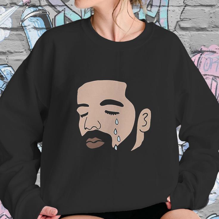 Drake Crying Black Sweatshirt Gifts for Her