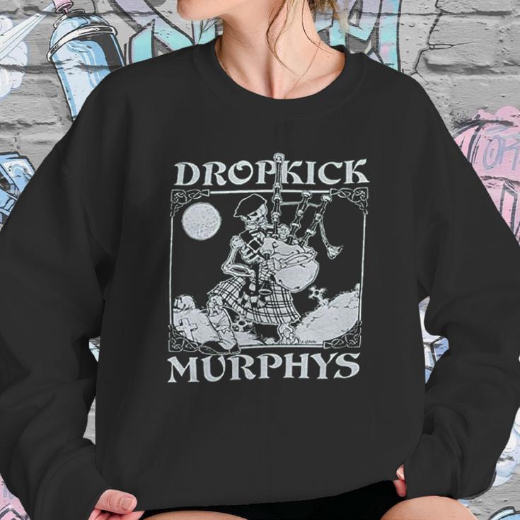 Dropkick Murphys Mens Vintage Skeleton Piper Sweatshirt Gifts for Her