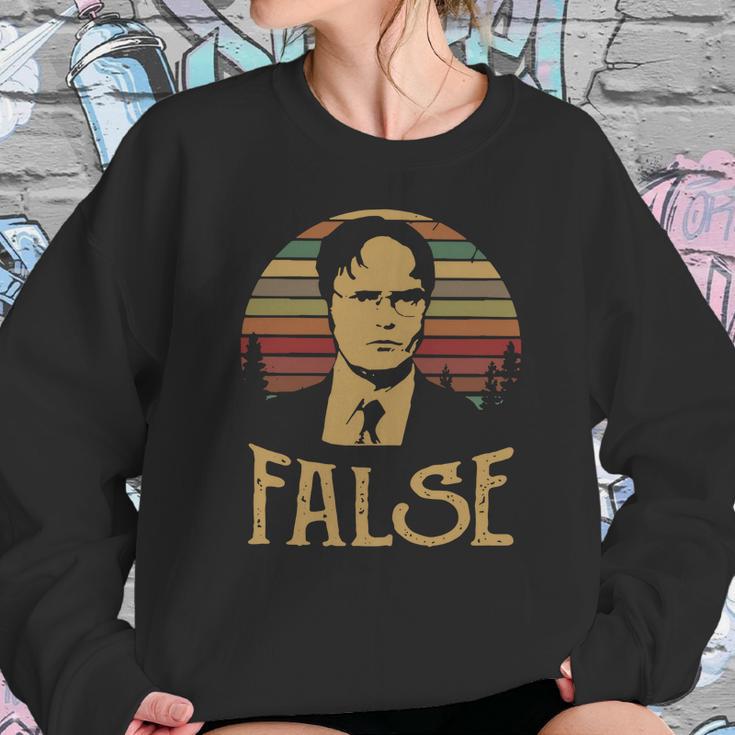 Dwight Schrute False Vintage Sweatshirt Gifts for Her