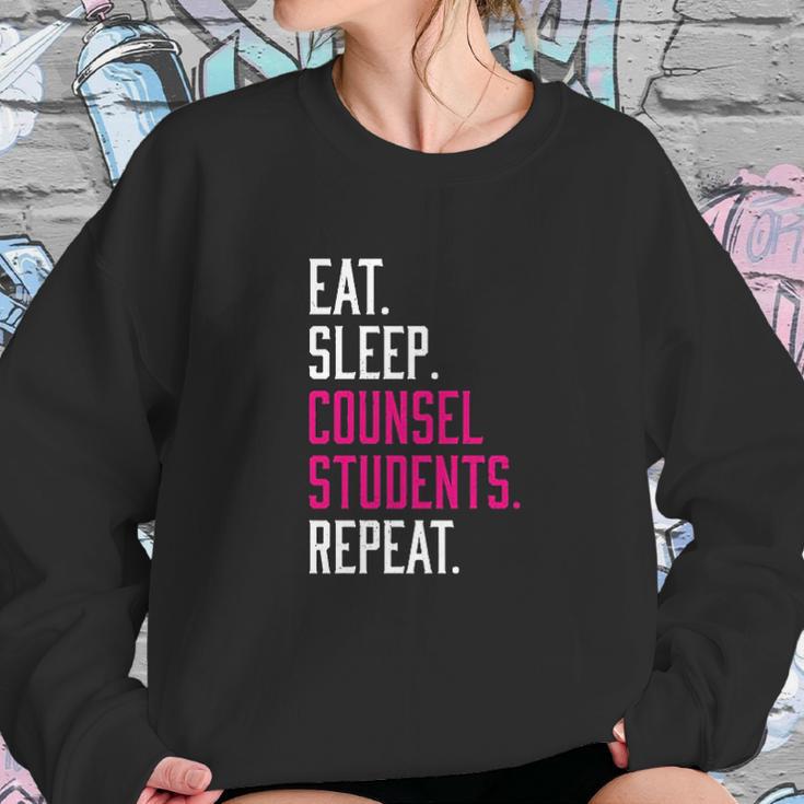 Eat Sleep Counsel Students Repeat Sweatshirt Gifts for Her