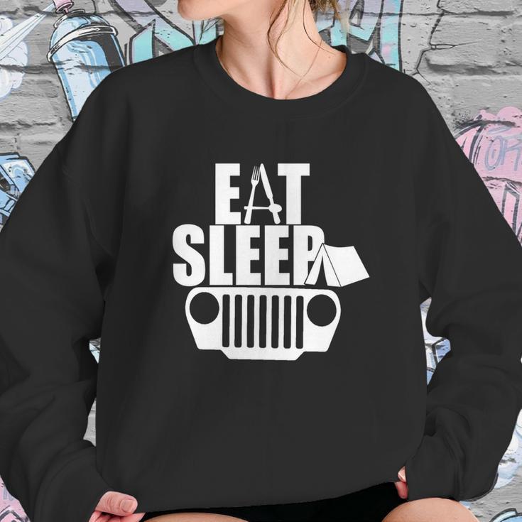 Eat Sleep Jeep Jeep Family Jeep Lovers Sweatshirt Gifts for Her