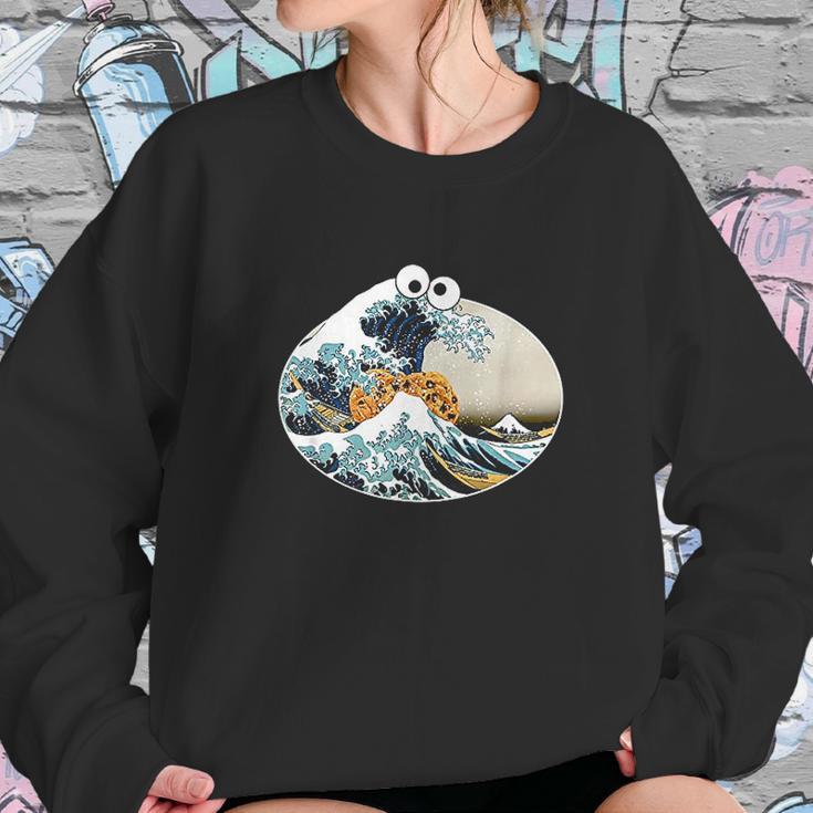 Eating Wave Off Kanagawa Sweatshirt Gifts for Her