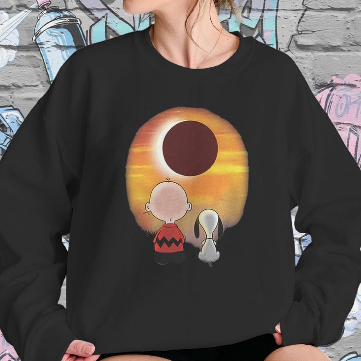 Eclipse Snoopy Sweatshirt Gifts for Her