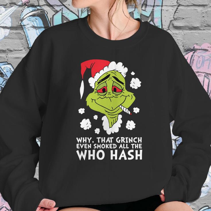 Even Smoked All The Who Hash Sweatshirt Gifts for Her