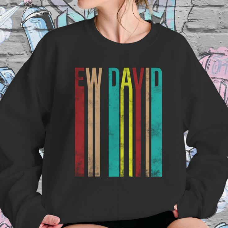 Ew David Retro Logo Sweatshirt Gifts for Her