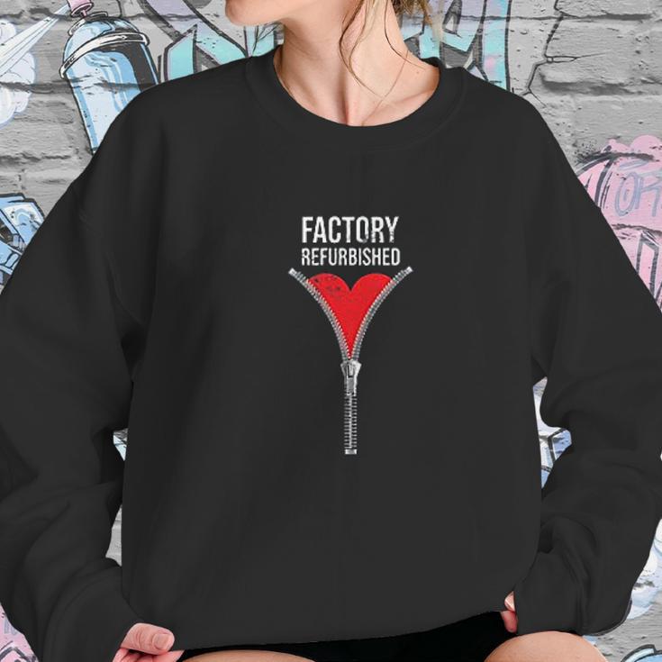 Factory Refurbished Heart Surgery Zipper Club Fake Pocket Sweatshirt Gifts for Her