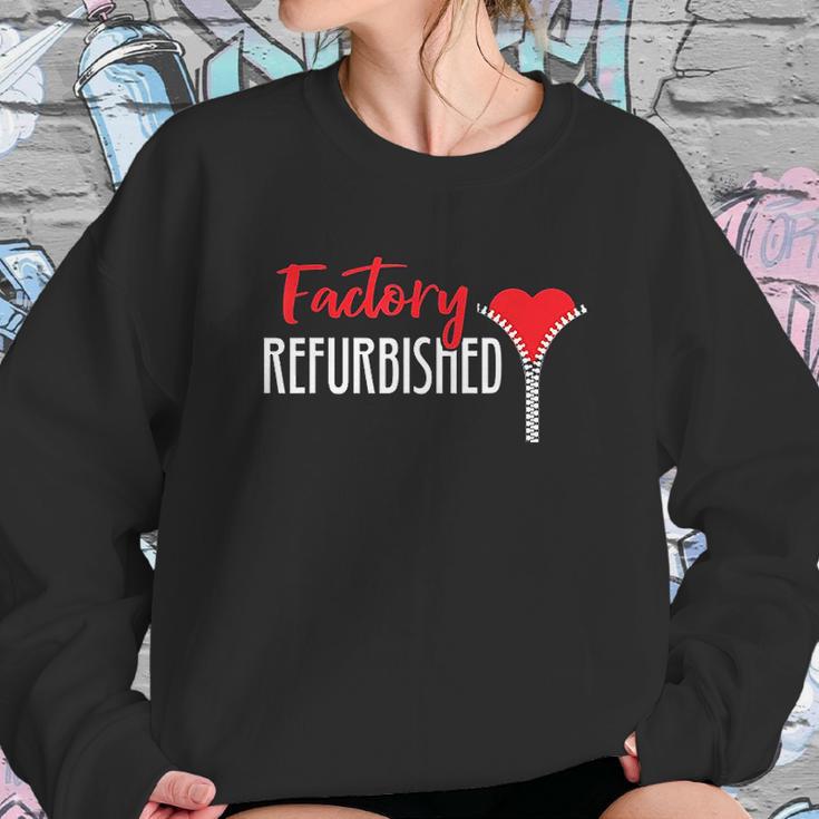 Factory Refurbished Open Heart Bypass Surgery Zipper Club Sweatshirt Gifts for Her