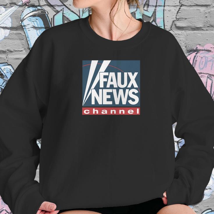 Faux News Channel Sweatshirt Gifts for Her