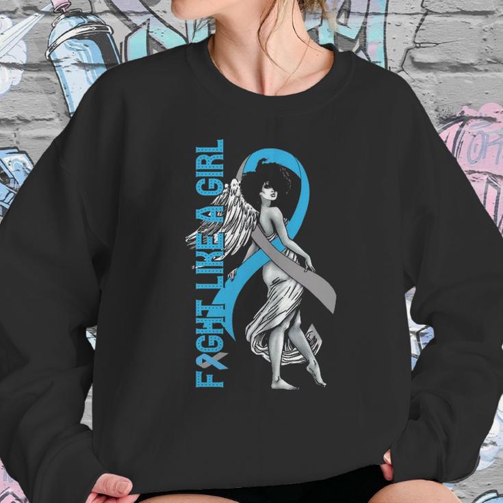 Fight Like A Diabetes Girl Sweatshirt Gifts for Her