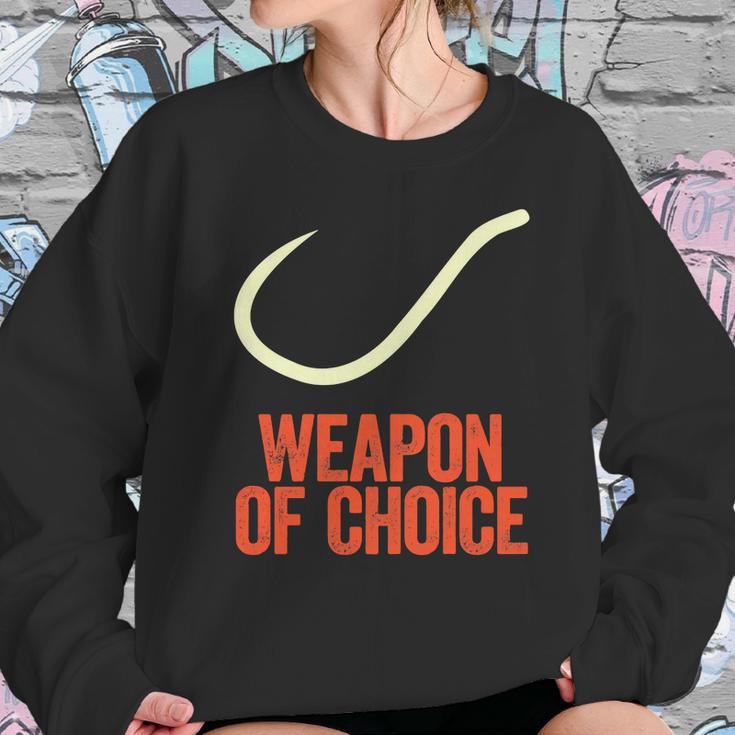 Fishing Weapon Of Choice Sweater Sweatshirt Gifts for Her