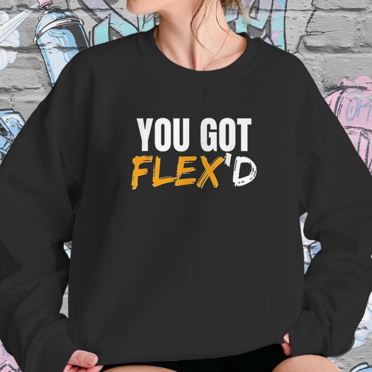 You Got Flexd Package Delivery Driver Flex Swagazon Sweatshirt Gifts for Her