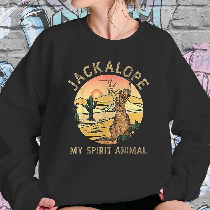 Forest Jackrabbit Desert Jackalope Sweatshirt Gifts for Her