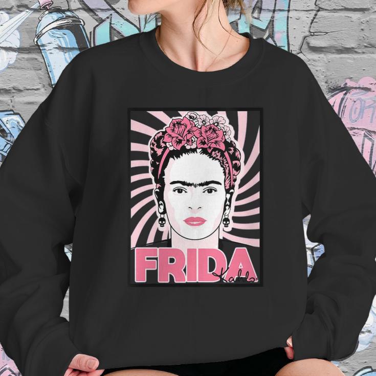 Frida Kahlo Portrait Graphic Sweatshirt Gifts for Her