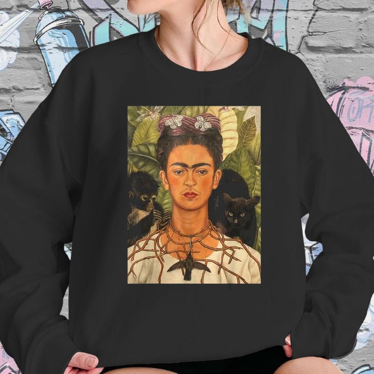 Graphic Frida Kahlo Sweatshirt Gifts for Her