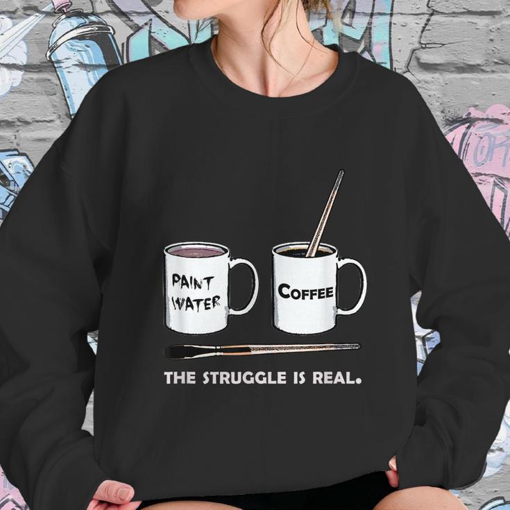 Frustrated Fine Artist Graphic Design Printed Casual Daily Basic Sweatshirt Gifts for Her