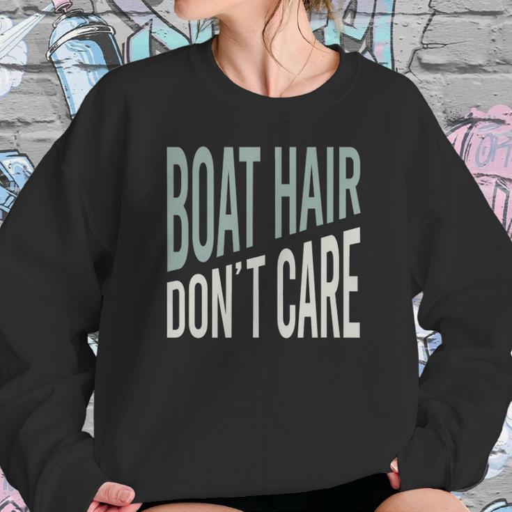 Funny Boating Pun Boater Water Humor Sweatshirt Gifts for Her