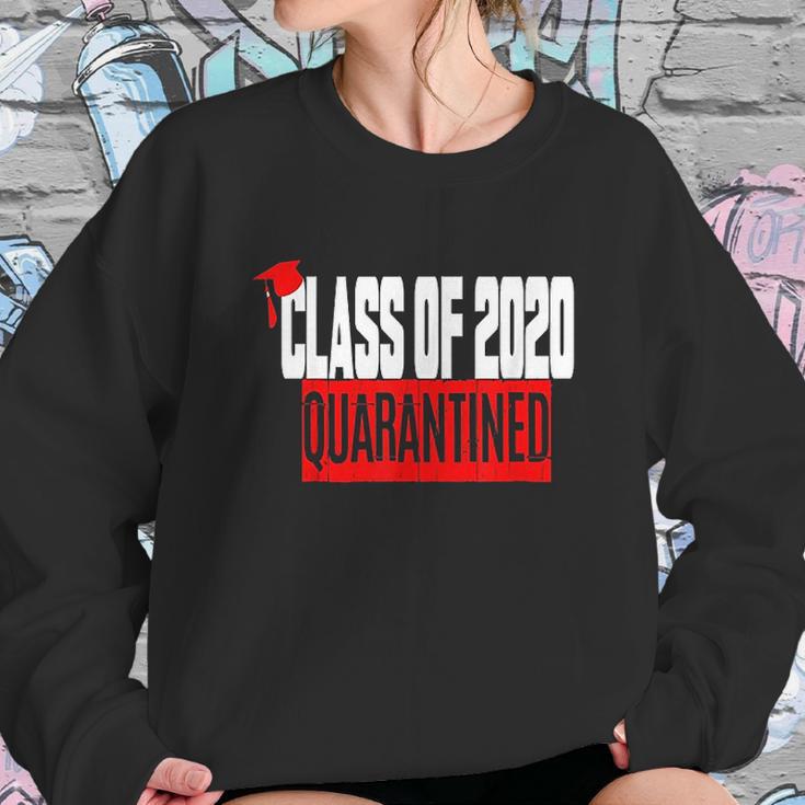 Funny Class Of 2020 Graduating Class In Social Distancing Sweatshirt Gifts for Her