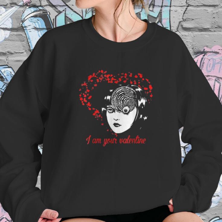 Funny Design Tomie I Am Your Valentine Love Junji Ito Manga Sweatshirt Gifts for Her