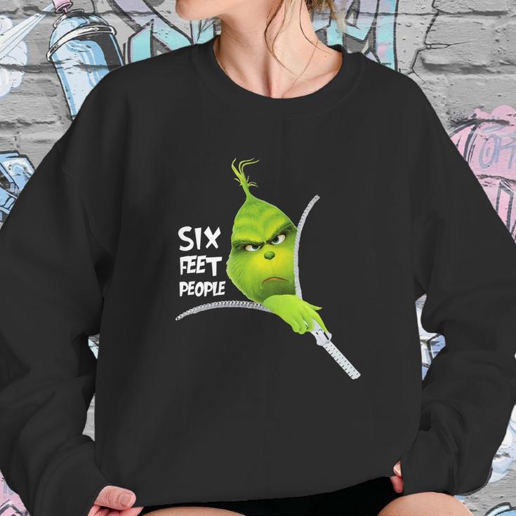 Funny Grinch 6 Feet People Sweatshirt Gifts for Her