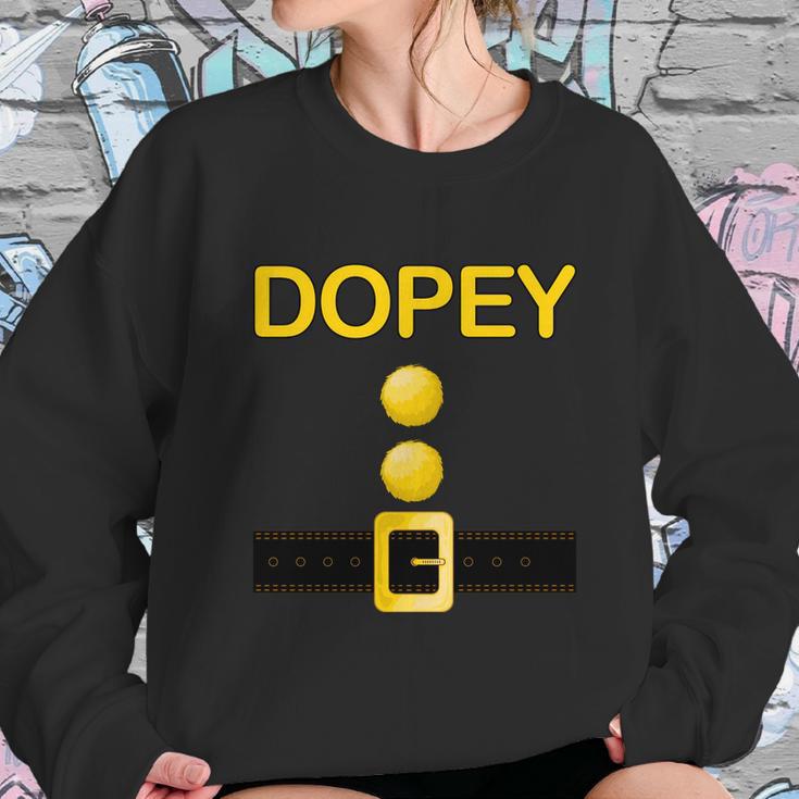 Funny Halloween Dopey Dwarf Costume Sweatshirt Gifts for Her