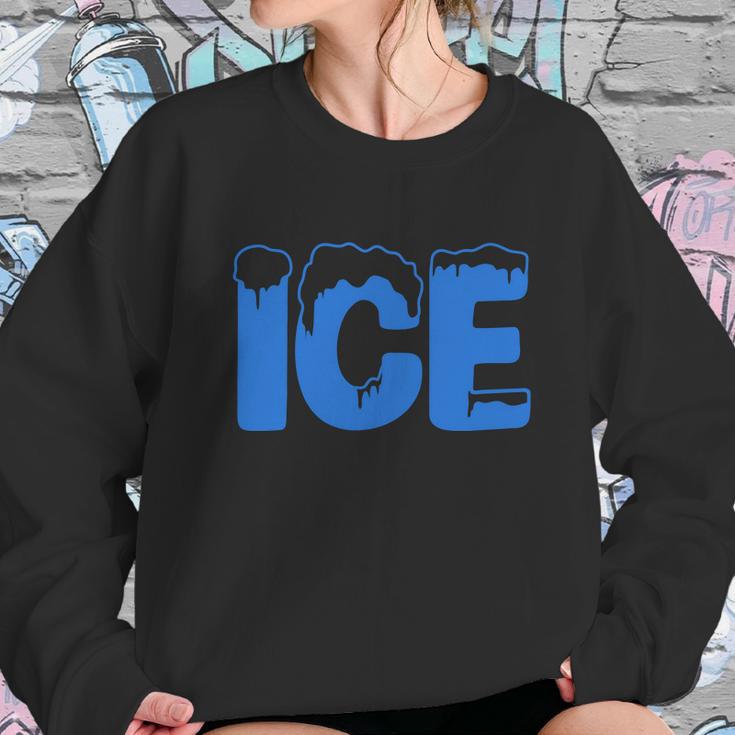 Funny Halloween Ice Costume Logo Halloween Sweatshirt Gifts for Her