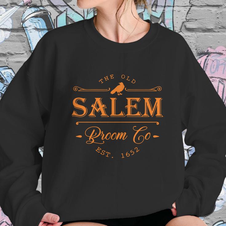 Funny Halloween Halloween Old Salem Broom Company Halloween Party Witch Hal Sweatshirt Gifts for Her