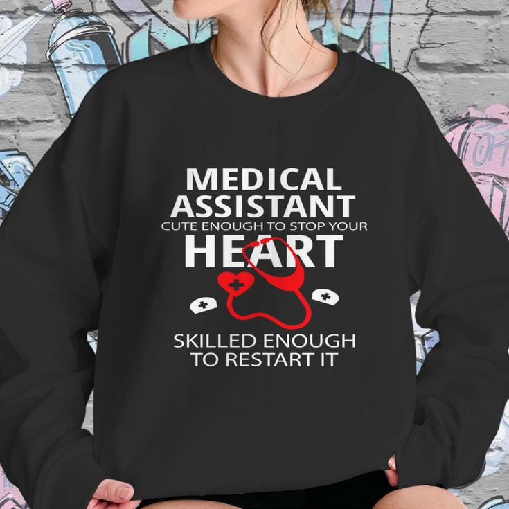 Funny Medical Assistant Graphic Pcp Gift Health Care Gift Cute Gift Sweatshirt Gifts for Her