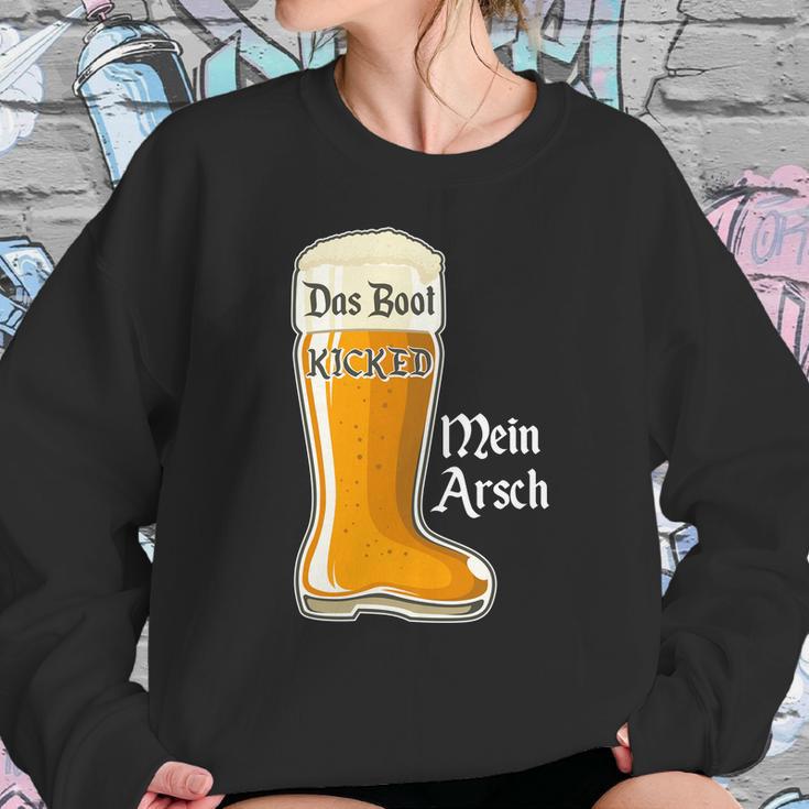 Funny Oktoberfest Das Boot Kicked Mein Arsch Sweatshirt Gifts for Her