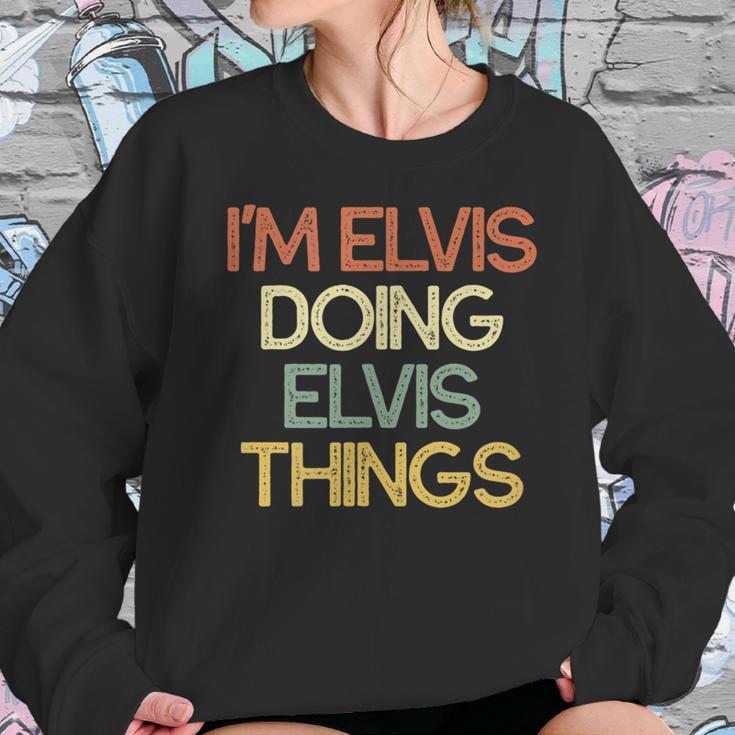 Funny Personalized Gift For Elvis Name Sweatshirt Gifts for Her