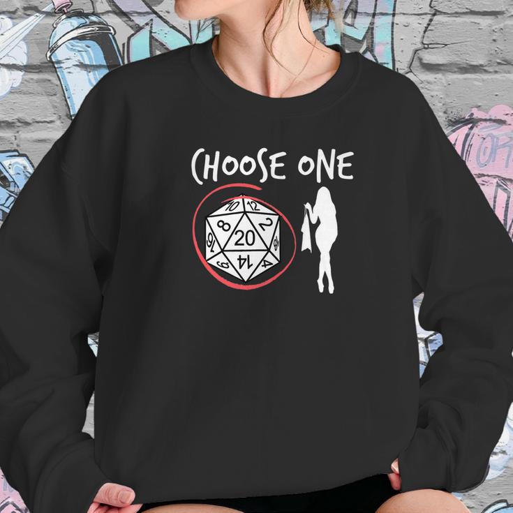 Funny Mens Rpg Lover For Husband Dnd Player Sweatshirt Gifts for Her