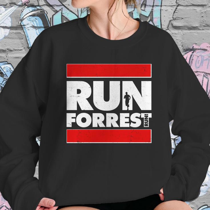 Funny Run Forrest Run Logo Sweatshirt Gifts for Her