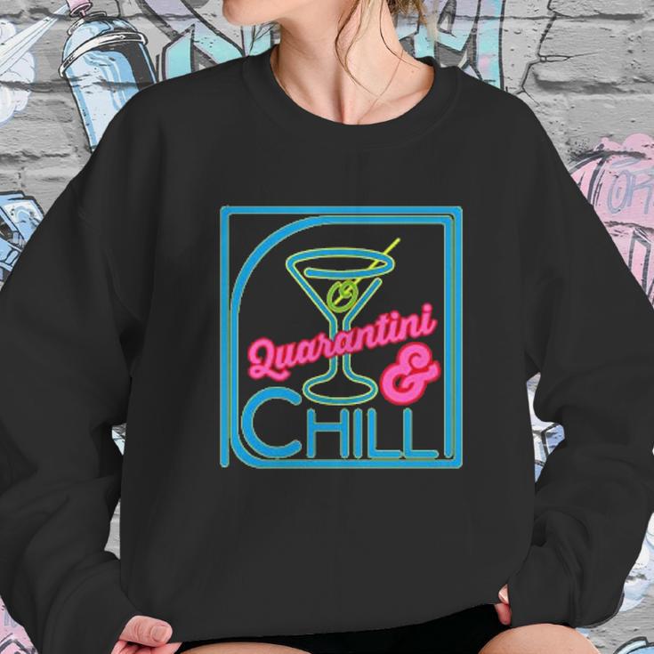 Funny Social Distancing And Chill Sweatshirt Gifts for Her