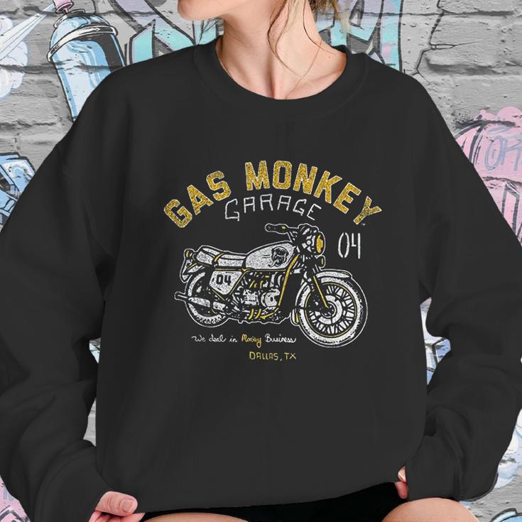 Gas Monkey Garage Sketched Hot Rod Sweatshirt Gifts for Her