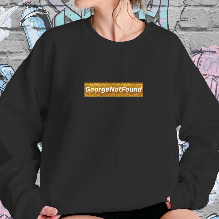 Georgenotfound Gold Embroidered Sweatshirt Gifts for Her