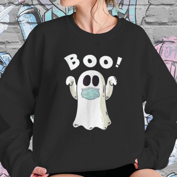 Ghost Boo Social Distancing Sweatshirt Gifts for Her