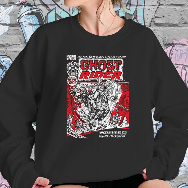 Ghost Rider Art Sweatshirt Gifts for Her