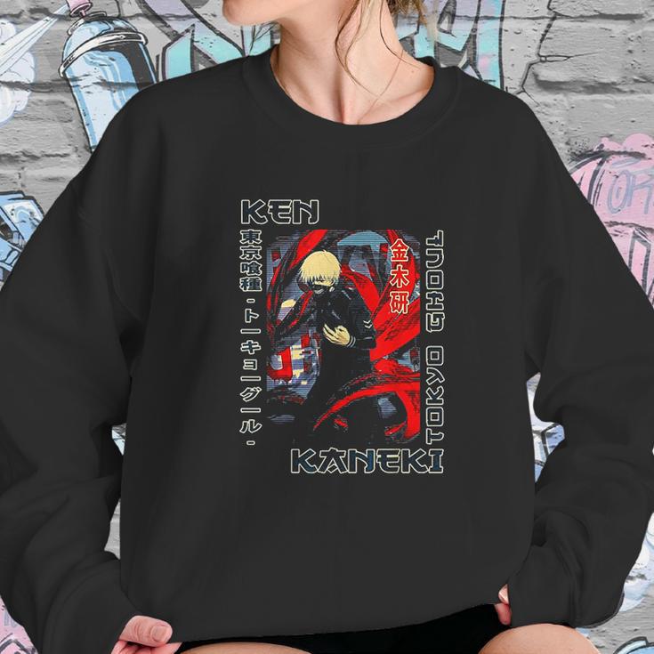 Graphic Ghoul Tokyo Essential Kaneki Ken Arts Costume Sweatshirt Gifts for Her