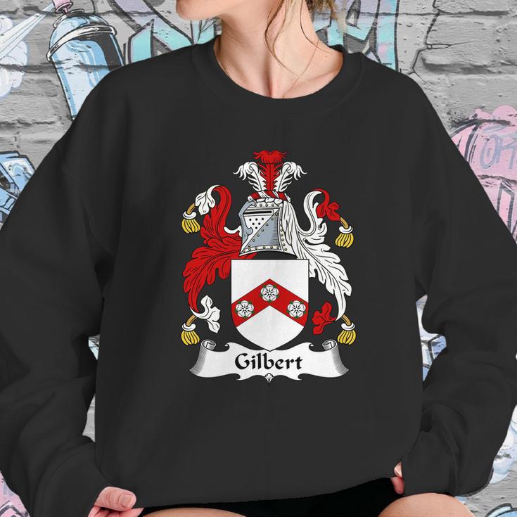 Gilbert Family Crest Coat Of Arms British Family Crests Sweatshirt Gifts for Her