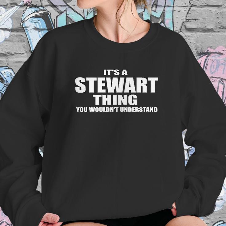 Gildan Stewart Thing Black Sweatshirt Gifts for Her