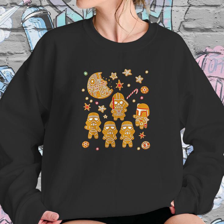 Gingerbread Cookies Galactic Empire Holiday Sweatshirt Gifts for Her