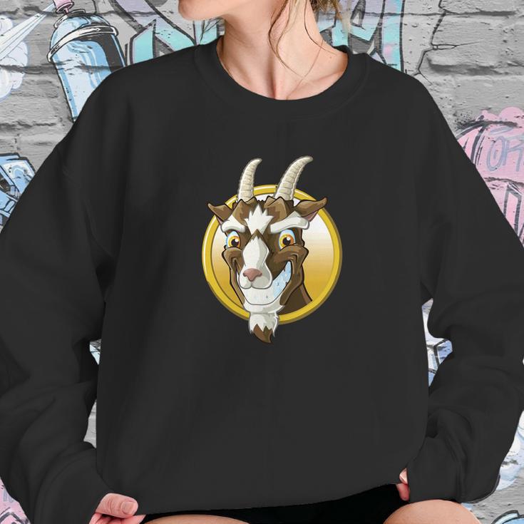 Goat Logo Sweatshirt Gifts for Her