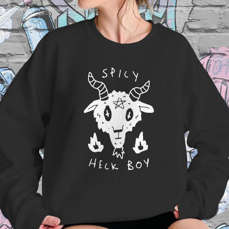 Goat Spicy Heck Boy Shirt Sweatshirt Gifts for Her