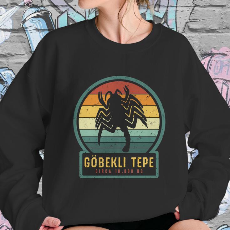 Gobekli Tepe Scorpion Vulture Stone Megalithic Structure Sweatshirt Gifts for Her